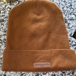 Abercrombie & Fitch Tan Knit Hat
